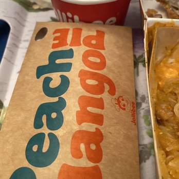 Jollibee - peach mango pie - Chicken Shop Near Me - Alhambra, California