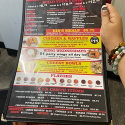 Martin’s Chicken & Waffles - Menu