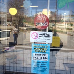 Oh Really.. I'll be my own judge. yelp sticker on door.