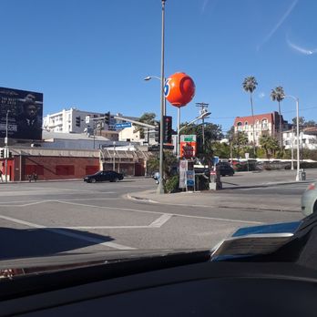 Century City 76 - an orange traffic light on a street corner - Gas Stations Near Me - Los Angeles, California Century City 76 - an orange traffic light on a street corner - Gas Stations Near Me - Los Angeles, California