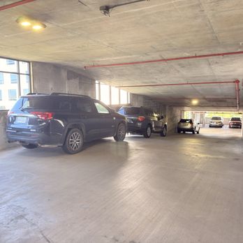 EVEN Hotel Miami - Airport - Garage - some cars on the driveway lane - Hotels Near Me - Miami, Florida