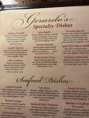 Menu photo 2 Trattoria Amalfi Salem, NH