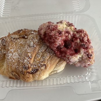 Galaxy Bakery & Coffee House - Almond croissant & Raspberry scone - Bakeries Near Me - Georgetown, Texas Galaxy Bakery & Coffee House - Almond croissant & Raspberry scone - Bakeries Near Me - Georgetown, Texas