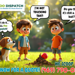 Doo Dispatch - Kids Deserve a Safe, Clean Yard to Play In!