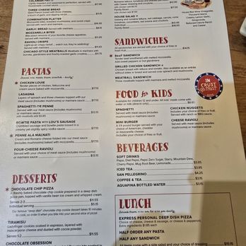 Lou Malnati's Pizzeria - Menu Aug. 2026 - Pizza Near Me - Chicago, Illinois Lou Malnati's Pizzeria - Menu Aug. 2026 - Pizza Near Me - Chicago, Illinois