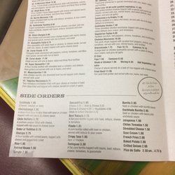 Habanero Mexican Grill - I worked out how to post more photos. Menu page 2