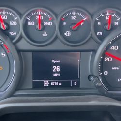 Classic Chevrolet - Only 6779 miles on it and check engine light is on what a mess