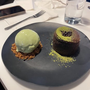 Spot Dessert Bar - Matcha lava- soooo good! - Desserts Near Me - Flushing, New York Spot Dessert Bar - Matcha lava- soooo good! - Desserts Near Me - Flushing, New York