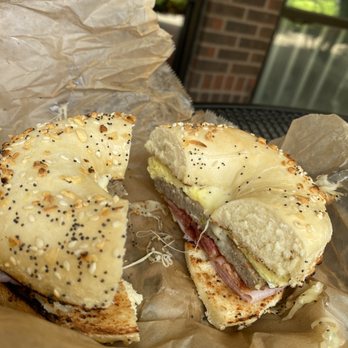 Gib's NY Bagel - a half eaten bagel sandwich - Delis Near Me - Fort Collins, Colorado Gib's NY Bagel - a half eaten bagel sandwich - Delis Near Me - Fort Collins, Colorado