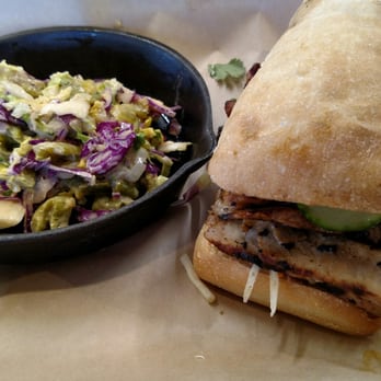 Fork & Fig - Bahn Mi and green chile slaw. It was so delish! - Burgers Near Me - Albuquerque, New Mexico Fork & Fig - Bahn Mi and green chile slaw. It was so delish! - Burgers Near Me - Albuquerque, New Mexico