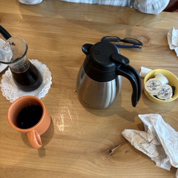 Skillets Restaurant - The empty table we ate everything! - Breakfast & Brunch Near Me - Delray Beach, Florida