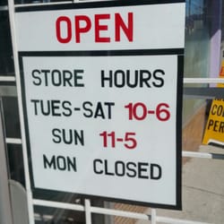 M1 Hair Salon - Hours