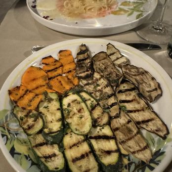 Da Paolino - Grilled veggie medley included zucchini, eggplant, and pumpkin. It was exquisite. - Italian Near Me - Capri, NA Da Paolino - Grilled veggie medley included zucchini, eggplant, and pumpkin. It was exquisite. - Italian Near Me - Capri, NA