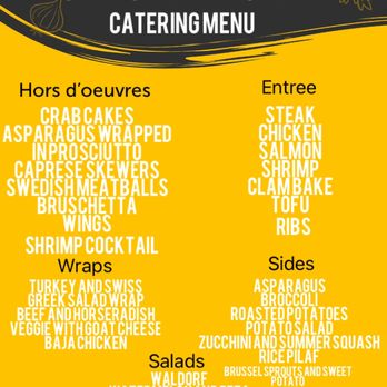 Chef Shizz Kitchen - Catering menu - Personal Chefs Near Me