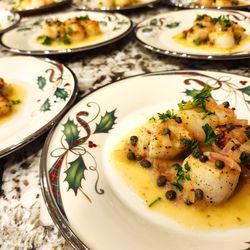 Dinner By David - Scallops Meunière
