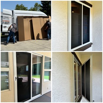 Steve's Mobile Security Doors - New back slider and window install - Door Sales/Installation Near Me - Modesto, California Steve's Mobile Security Doors - New back slider and window install - Door Sales/Installation Near Me - Modesto, California