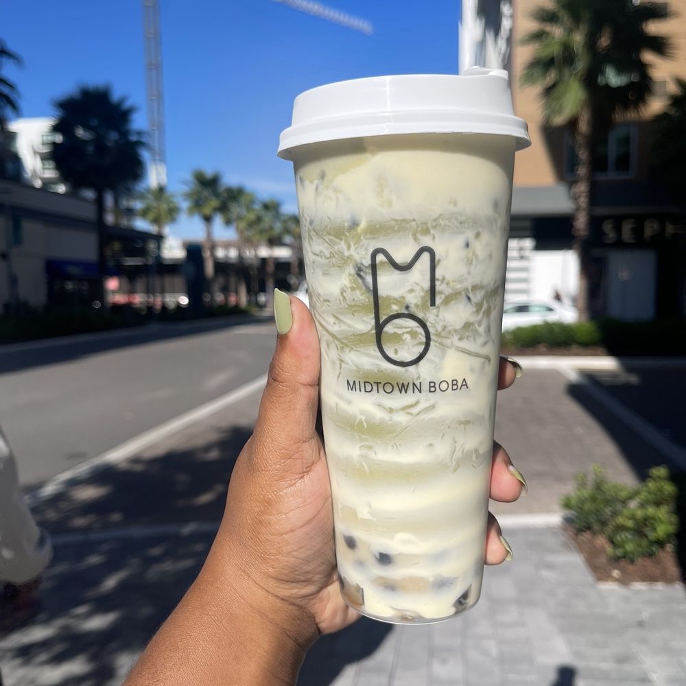 Midtown Boba - Crème Brûlée Matcha Bobba - Bubble Tea Near Me - Tampa, Florida Midtown Boba - Crème Brûlée Matcha Bobba - Bubble Tea Near Me - Tampa, Florida