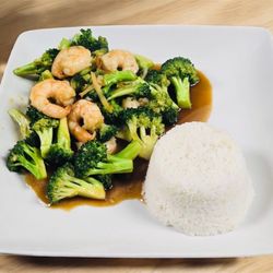 Tokyo@siam - Stir fried broccoli with choice of meat