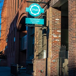 TechHub - TechHub Exterior Signage on Blake Street.