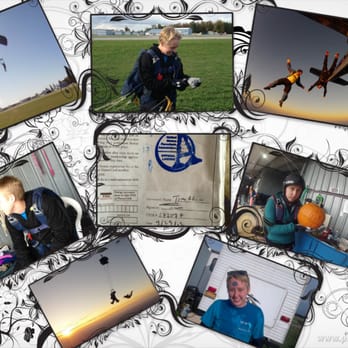 WNY Skydiving - This collage was made in recognition of one of our students becoming a  licensed jumper! Congrats Britt! - Skydiving Near Me - Albion, New York