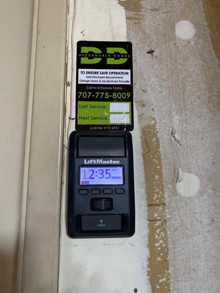 DEPENDABLE DOORS Updated June 2024 Rohnert Park, California