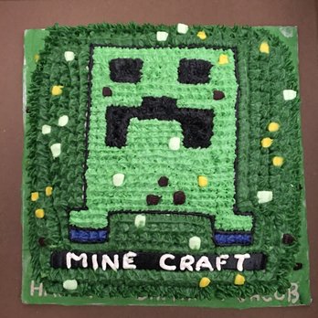 Custom Cakes By Maxine - Creeper Cake! - Custom Cakes Near Me - Salinas, California
