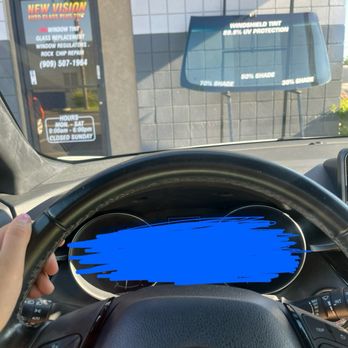 New Vision Auto Glass Plus Tint - I had a large crack along my drivers side and now it's gone! :) - Windshield Installation & Repair Near Me - Chino, California