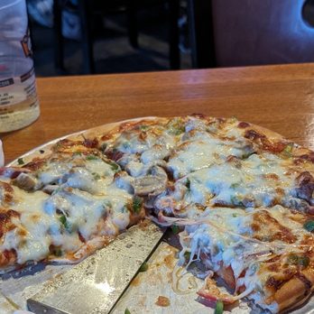 The Other Place - FOUR STAR pizza Pepperoni, Italian sausage, mushrooms, green peppers and mozzarella cheese. - American Near Me - Overland Park, Kansas The Other Place - FOUR STAR pizza Pepperoni, Italian sausage, mushrooms, green peppers and mozzarella cheese. - American Near Me - Overland Park, Kansas