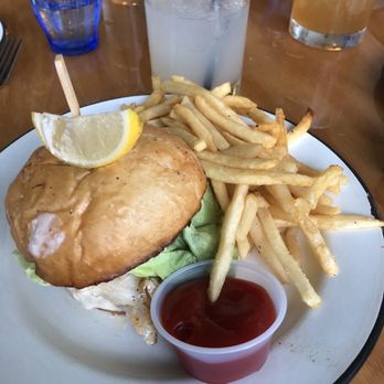 Whitney's - Grill grouper sandwich - Bars Near Me - Longboat Key, Florida