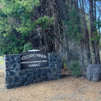 Volcano Winery - You can see the sign - Wineries Near Me - Volcano, Hawaii