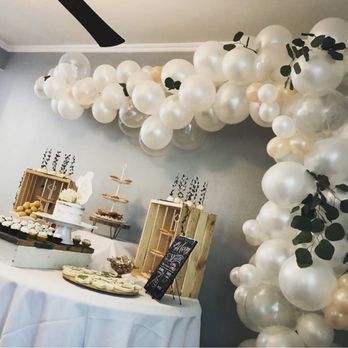 Craftgypsy Balloons - Neutral colored basic organic balloon arch - Party & Event Planning Near Me Craftgypsy Balloons - Neutral colored basic organic balloon arch - Party & Event Planning Near Me