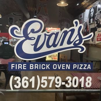 Evan's Fire Brick Oven Pizza - Phone - Pizza Near Me - Victoria, Texas Evan's Fire Brick Oven Pizza - Phone - Pizza Near Me - Victoria, Texas