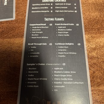 High Mark Distillery - Menu - Distilleries Near Me - Reno, Nevada High Mark Distillery - Menu - Distilleries Near Me - Reno, Nevada