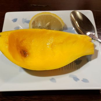 Yoshitsune Restaurant - Papaya for dessert. It looked so good I forgot to take a picture and ate it all - Japanese Near Me - Honolulu, Hawaii