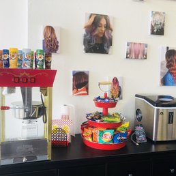 Front snack bar area