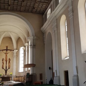 St. Stephan - Holzdecke und Sitzbänke - Religious Organizations Near Me - Würzburg, BY