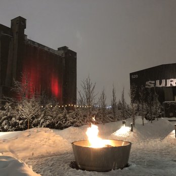 Surly Brewing - Surly Brewing's outdoor spot is fun in the winter! (It's great inside, too, but how many places can you go to eat and drink outside?!) :-) - Breweries Near Me - Minneapolis, Minnesota