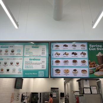 Dirty Dough - Digital Menu Board, full menu available with the QR code - Desserts Near Me - Frisco, Texas Dirty Dough - Digital Menu Board, full menu available with the QR code - Desserts Near Me - Frisco, Texas