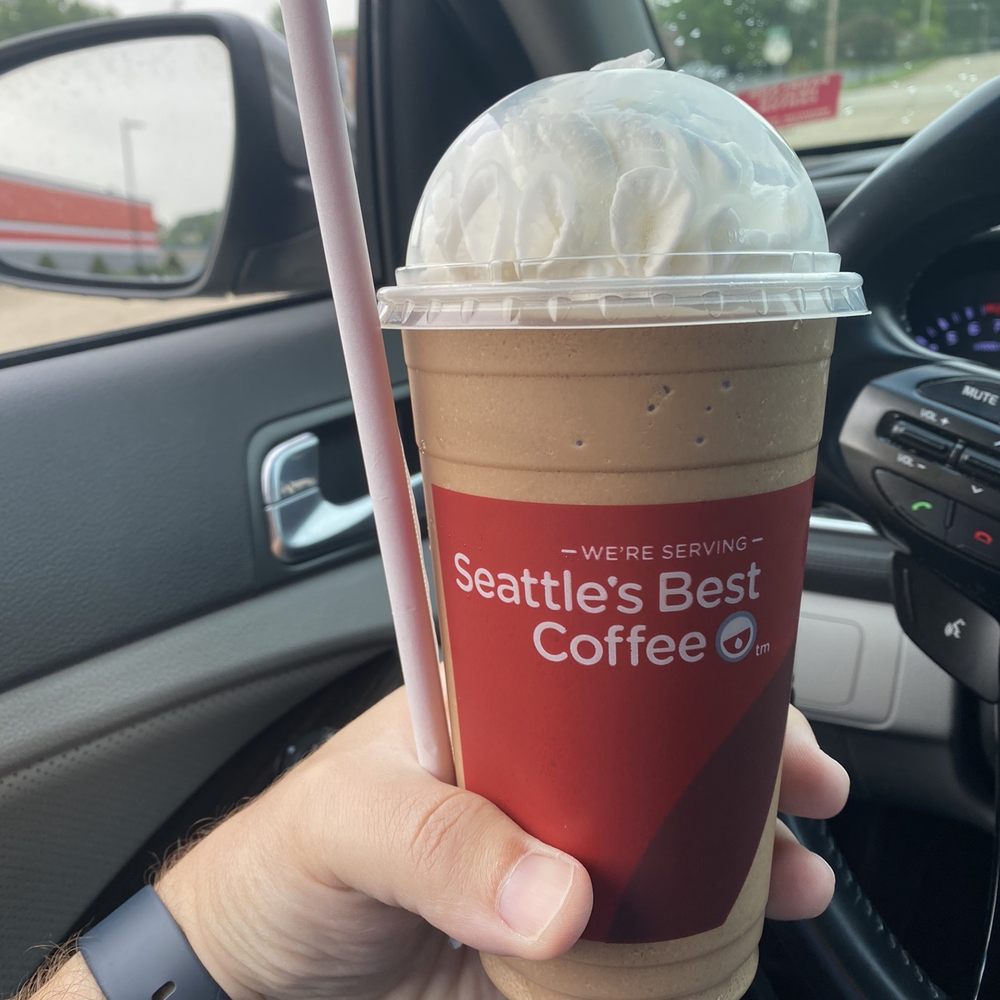 What a beauty... 24oz. Mocha creamice. What a beauty... 24oz. Mocha creamice.