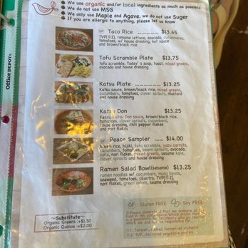 Peace Café - Vegan Near Me - Honolulu, Hawaii