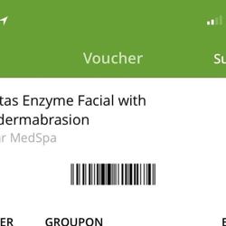 Skin Bar MedSpa - Not sure if this voucher should have been a 50min microdermabrasion that the owner states?