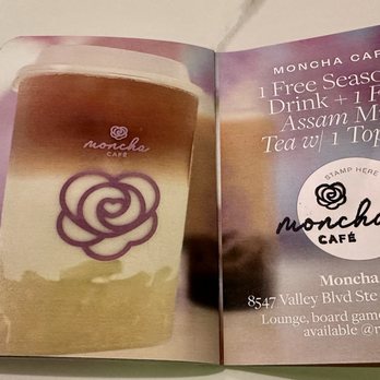 Moncha Cafe - SGV boba Passport - Bubble Tea Near Me - Rosemead, California