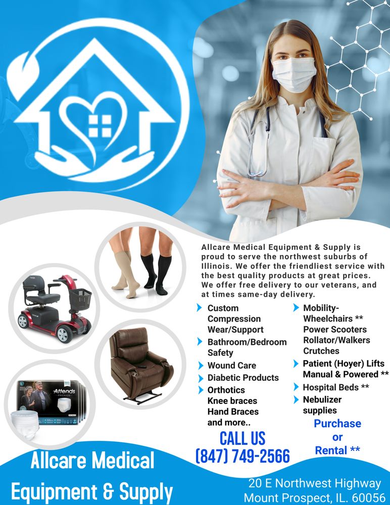 ALLCARE MEDICAL EQUIPMENT & SUPPLY Updated September 2024 14 Photos