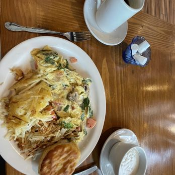 Captain’s Diner - Veggie omelette - Seafood Near Me - Corpus Christi, Texas