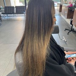 Auburn & Ash - Before: Brassy & Gray! Hair By Gabby Vazquez