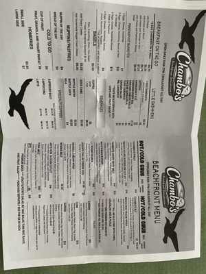 Menu photo 2 Chambo's Beachfront Delicatessen West Haven, CT Menu photo 2 Chambo's Beachfront Delicatessen West Haven, CT