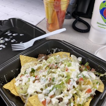 Mejia's Crazy Fruit - Beef nachos and a cup of fruit - Desserts Near Me - Dayton, Tennessee Mejia's Crazy Fruit - Beef nachos and a cup of fruit - Desserts Near Me - Dayton, Tennessee