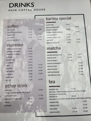 Menu photo 6 Phin Coffee House Boston, MA