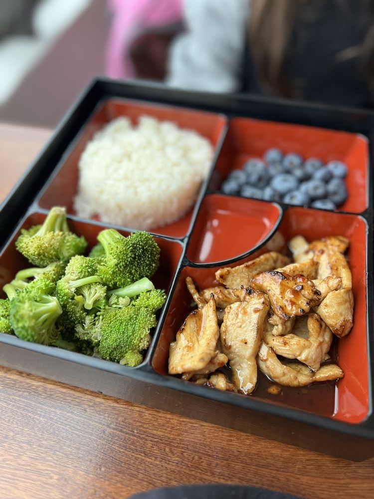 Food from Ling and Louie's Asian Bar and Grill