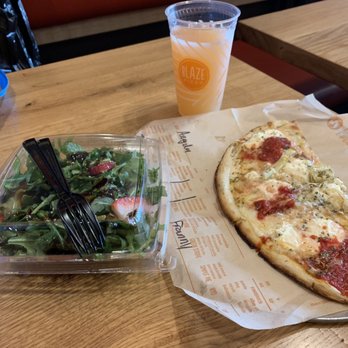 Blaze Pizza - Half salad, half pizza -Art Lover - Pizza Near Me - Anaheim, California Blaze Pizza - Half salad, half pizza -Art Lover - Pizza Near Me - Anaheim, California